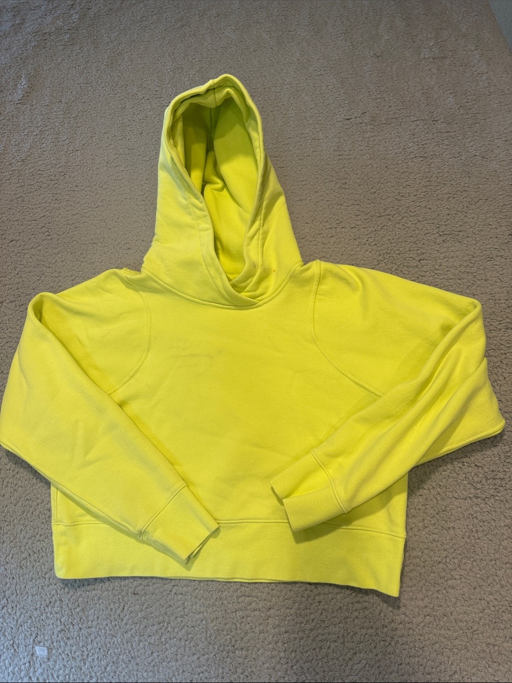 Lululemon Loungeful Cropped Hoodie women's size M
